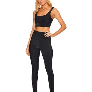 Beach Riot Black Leggings, NWT, size XS
